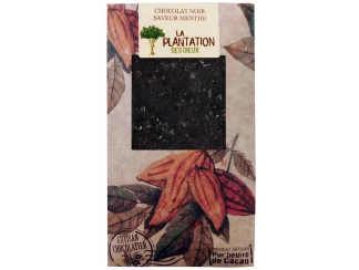 Шоколад La Plantation чорний з м’ятою Bovetti фото