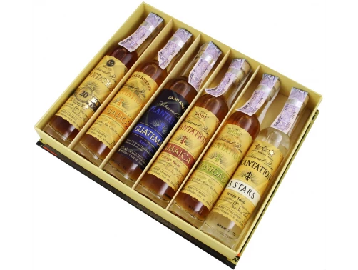 Набор рома Cognac Ferrand (в коробке) фото 