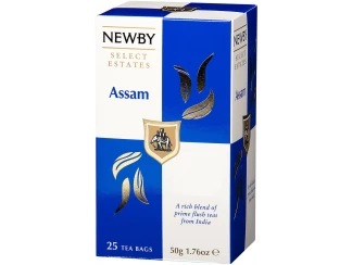 Чай черный в пакетиках Assam Newby