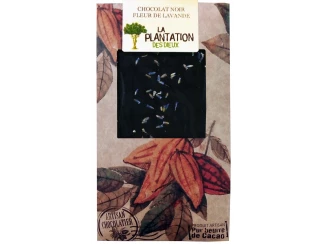 Шоколад La Plantation черный с лавандой Bovetti фото
