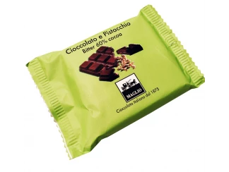 Шоколад черный горький 60% с фисташками Maglio Arte Dolciaria фото