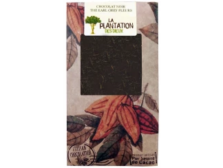Шоколад La Plantation черный с чаем Earl Grey Bovetti фото