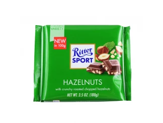 Шоколад молочный Ritter Sport с лесным орехом