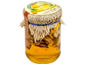 ЕКО-МедОК мед с грецким орехом фото