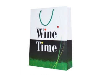 Пакет подарочный «Весенний» Wine Time фото