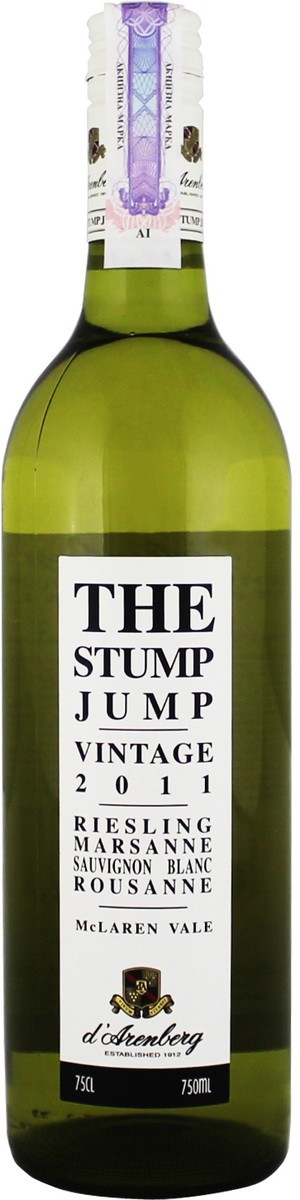 d'Arenberg The Stump Jump White Riesling Sauvignon Blanc Marsanne Roussanne фото