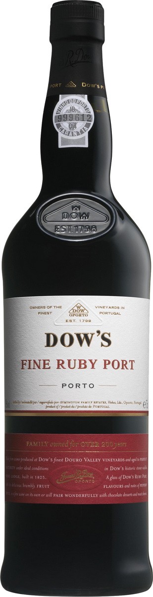 Портвейн Dow's Fine Ruby Port фото