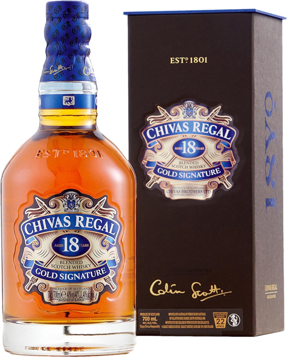 Chivas Regal 18 Y.O. (в коробці) фото