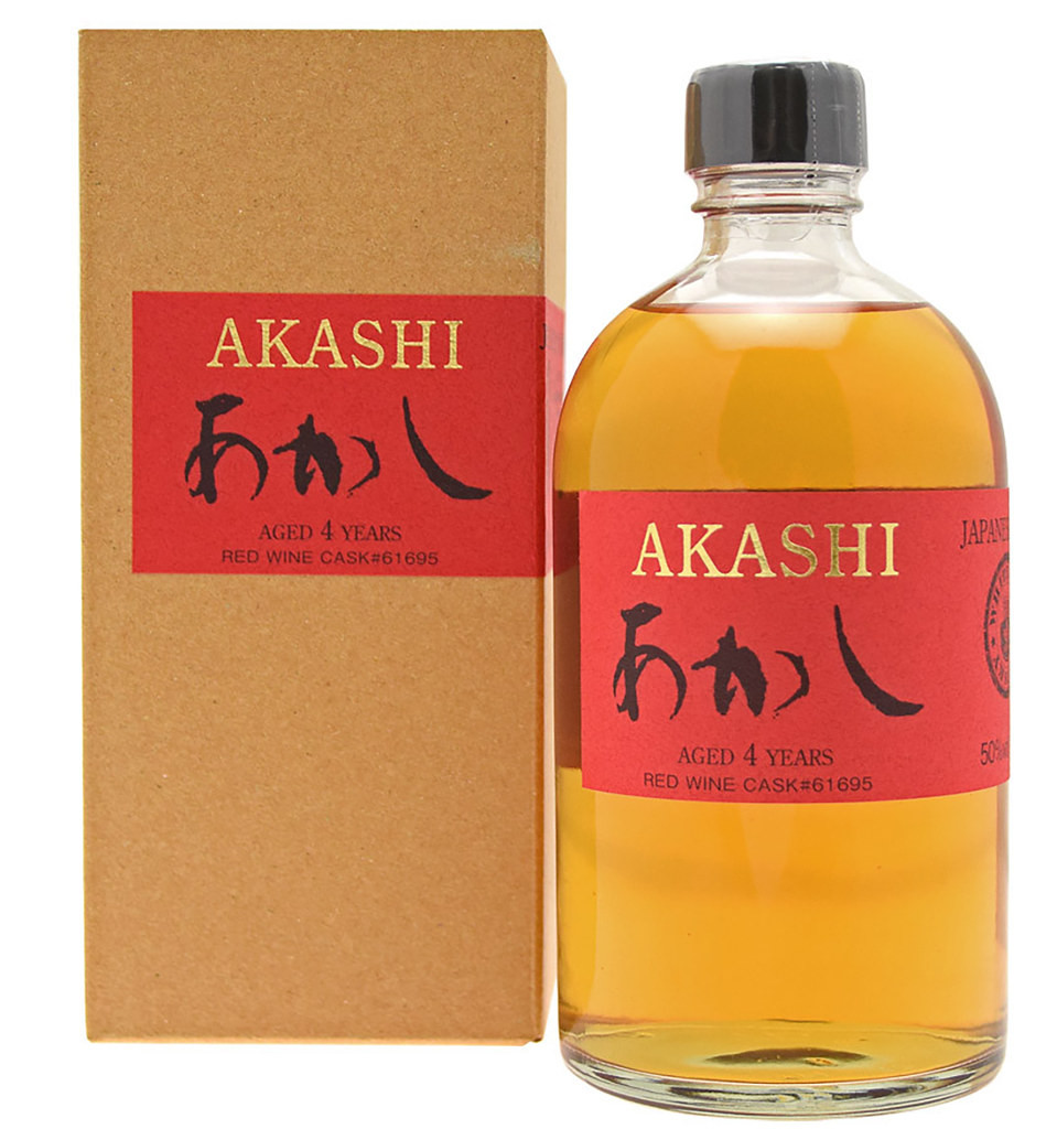 Akashi Single Malt 4 ans Red Wine Cask фото