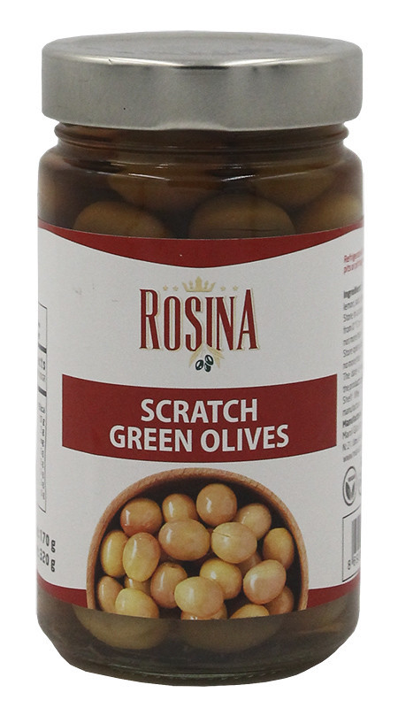 Оливки зелені надрізані Rosina фото
