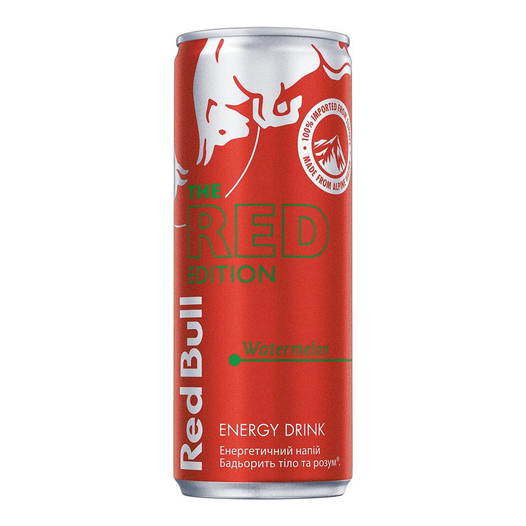 あき　Red Bull Енергетичний напій Red Bull зі смаком кавуна 0,25 л купити за