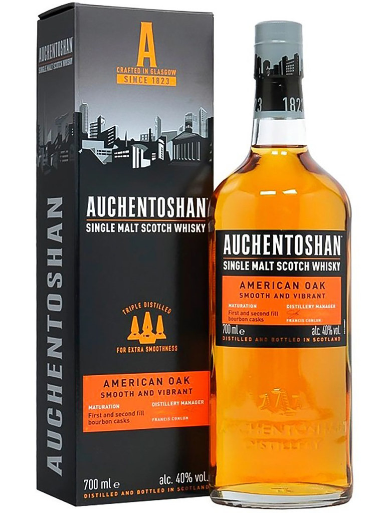 Виски auchentoshan. Виски Auchentoshan Single Malt 12. Виски Окентошен Американ. Акентошан виски ОАК. Auchentoshan Single Malt виски American Oak.