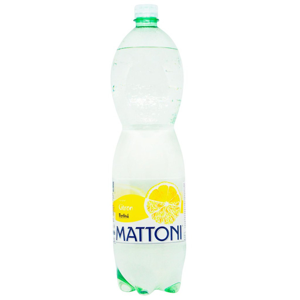 Вода Mattoni мінеральна газована Лимон фото